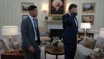 [Hunter sighs] - Tyler Perry's The Oval