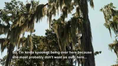 Hunting in her area, knowing
that's her little hometown. - Swamp People