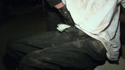 HURNEY: Do you have a valid form
of identification anywhere? - Cops