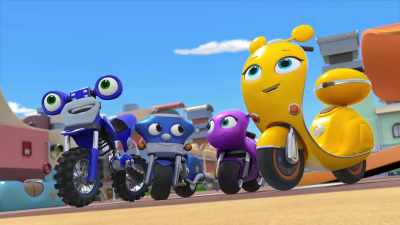 - Hurray!
- Okay, Ricky! You did it! - Ricky Zoom