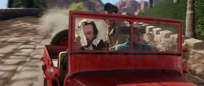 Hurry. Back to the boat. - Tintin! Where are you going? - I'm going after Sakharine. - By yourself? - The Adventures of Tintin