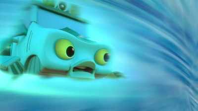 Hurry, Gill E.! [whimpers] - Mighty Monsterwheelies