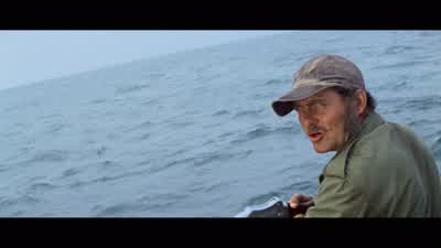 Hurry it up now, tie it on. - Jaws