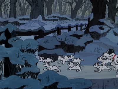 Hurry, kids. - One Hundred and One Dalmatians