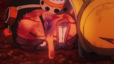 Hurry... Luffy's lost too much blood... - One Piece: Stampede