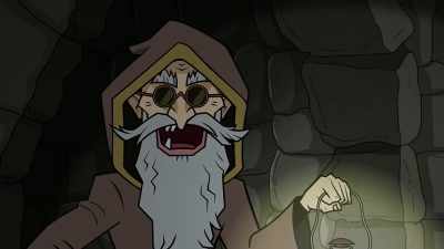 Hurry, you must leave now!
Time's running out! - The Hollow