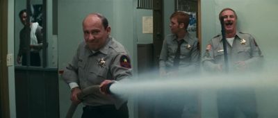Hurry up, I need my coffee.
Sit down. - Real quiet. - First Blood