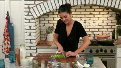 - Hurry up. - [laughs] - Selena + Chef