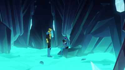Hurt, so closed off,
after what happened on Earth. - Invincible