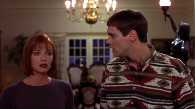 Husband Wait a minuteWhat was all that one in a million talk - Dumb and Dumber