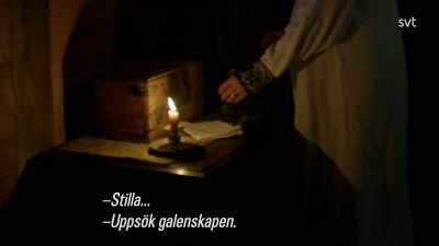 - Hush now.
- "Look into your madness." - Jamestown