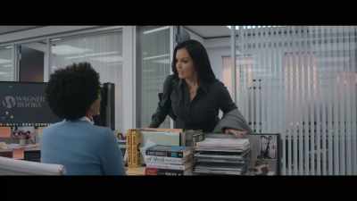 [hushed] Can you make me a
reservation for Chez Zou at five? - The Other Black Girl