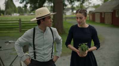 [hushed] Jacob, there's
something I need to tell you, - Amish Affair