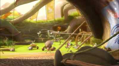Hut, hut, hut, hut, hut... - Pixie Hollow Games