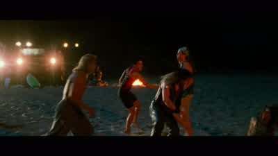 Hut! Hut! Hut! I'm open! Whoo! Yeah! - Oh! - What a pass! - Point Break