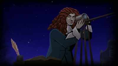 Huygens, like Bruno, - Cosmos: Possible Worlds