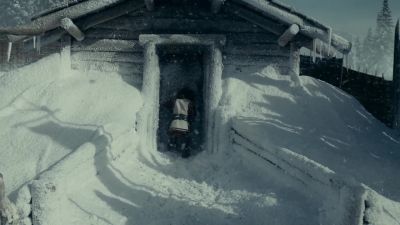 [HVITSERK BREATHING HEAVILY] - Vikings