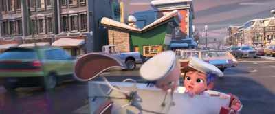 -Hyah!
-(yells) - The Boss Baby: Family Business