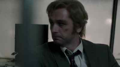 (hydraulics hiss,
indistinct conversations) - The Americans