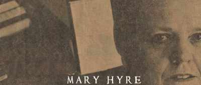 Hyre chronicled the ongoing
activity taking place - The Mothman Legacy