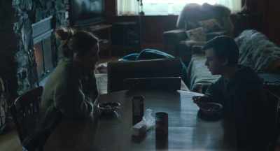 I had a, a weird dream
last night. - The Lodge