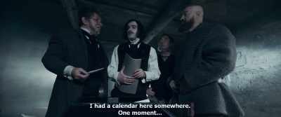 I had a calendar here somewhere.
One moment... - Gogol. Viy