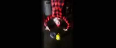 I had a friend hanging me
by my ankles upside down, - Monster Inside: America's Most Extreme Haunted House