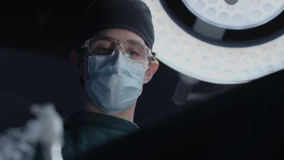 I had a I-late night
on a research project. - The Good Doctor