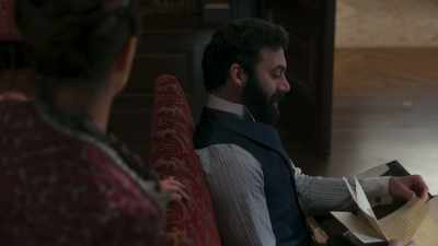 - I had a letter from him today. - The Gilded Age