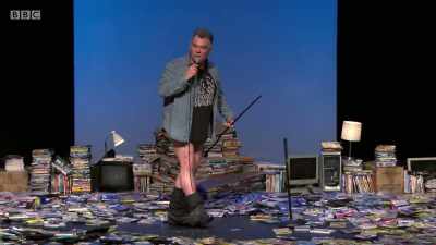 "I had a mask on
and some jam went on me." - Stewart Lee: Content Provider