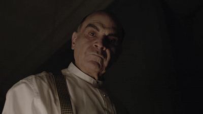 I had a pistol, - Agatha Christie's Poirot