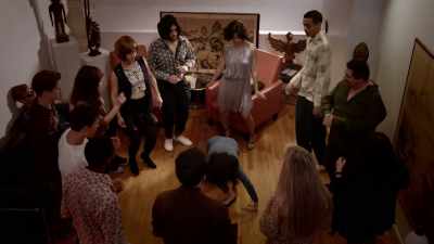 I had a sense that
she was somebody - Madonna and the Breakfast Club