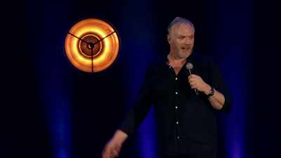I had a vision of the head designer - Greg Davies: You Magnificent Beast