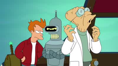 I was about to close the dealBender they had a backwards time machine - Futurama