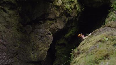 Abseiling is canyoning. - The Amazing Race