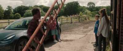 I was actually doing
the guttering - Speak No Evil