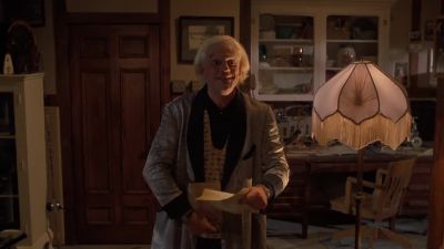 I actually end up as a blacksmith in the Old West - Back to the Future Part III