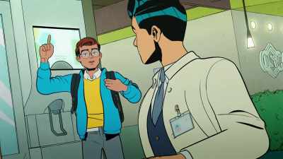 I actually just, and this is nuts, - Your Friendly Neighborhood Spider-Man