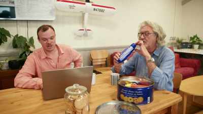 I was actually very disappointed
when I found out that the plant, - James May and the Dull Men