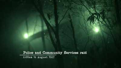 I actually went
in with the police - The Cult of The Family