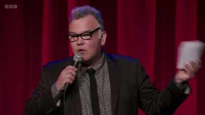 I actually wrote this material
before the pandemic, right, - Stewart Lee: Tornado
