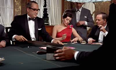 I admire your courage Miss uhTrench Sylvia TrenchI admire your luck MrBondJames Bond - Dr  No