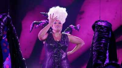 ♪ I admit that in the past
I've been a nasty ♪ - The Little Mermaid Live!