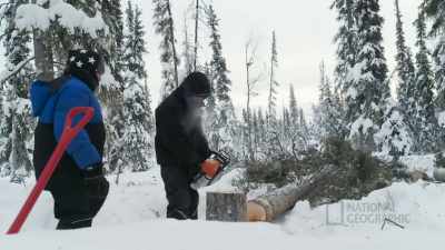I adore every minute
out here with my boys. - Life Below Zero: First Alaskans