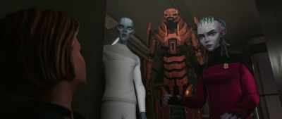 I advise getting rid of the Admiral - Star Trek: Prodigy