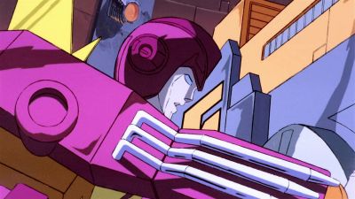 I was afraid you'd be trapped outside the city - The Transformers: The Movie