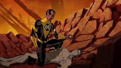 After the experiment
went haywire, - Green Lantern: Beware My Power