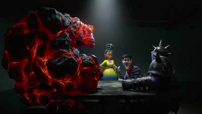 I agree. But, there is
just one little thing - Megamind vs. the Doom Syndicate