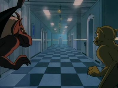 - (alarm)
- Now what? - Gargoyles