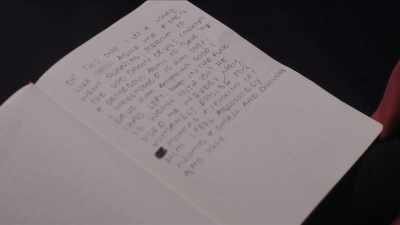I almost didn't want to make it real
by writing it down. - House of Hammer